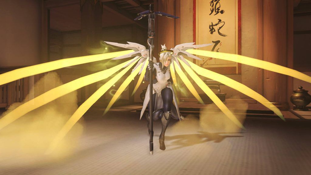 Overwatch Mercy Emote Wings