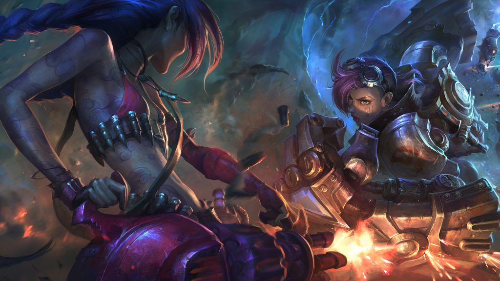 League of Legends-jinx-vs-vi