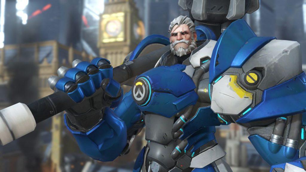 Overwatch Aufstand Reinhardt Menu Pose