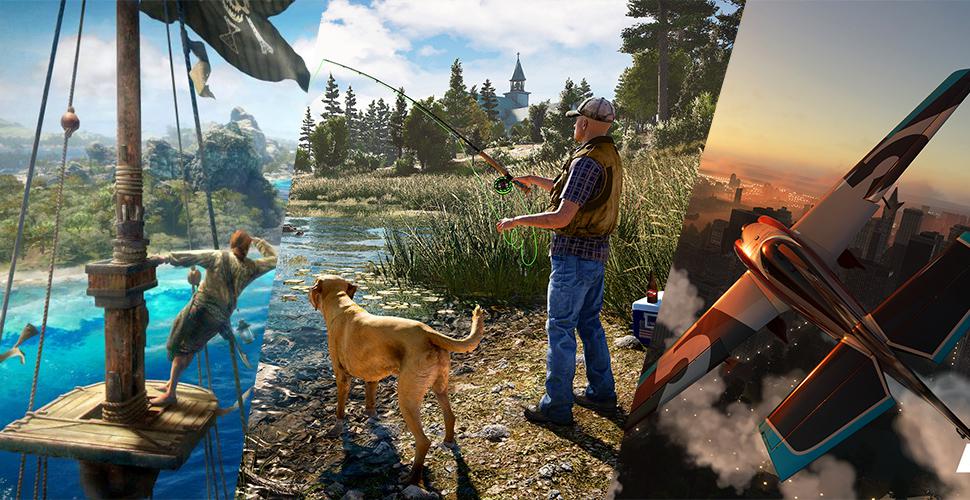 Skull and Bones, Far Cry 5, The Crew 2 Titel