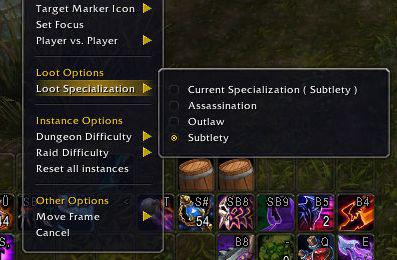 World of Warcraft Legendary Guide Loot Spec