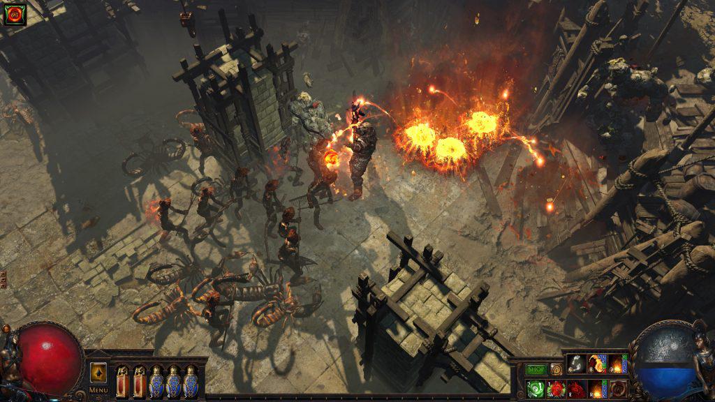 Path of Exile neue Map Screen