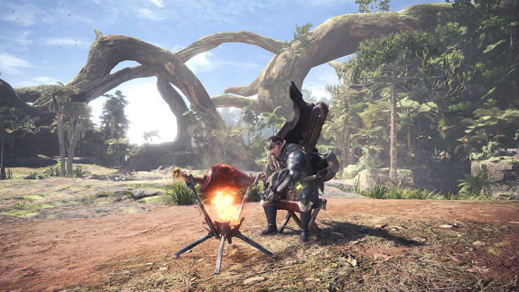 Monster Hunter World Ausdauer Steak essen