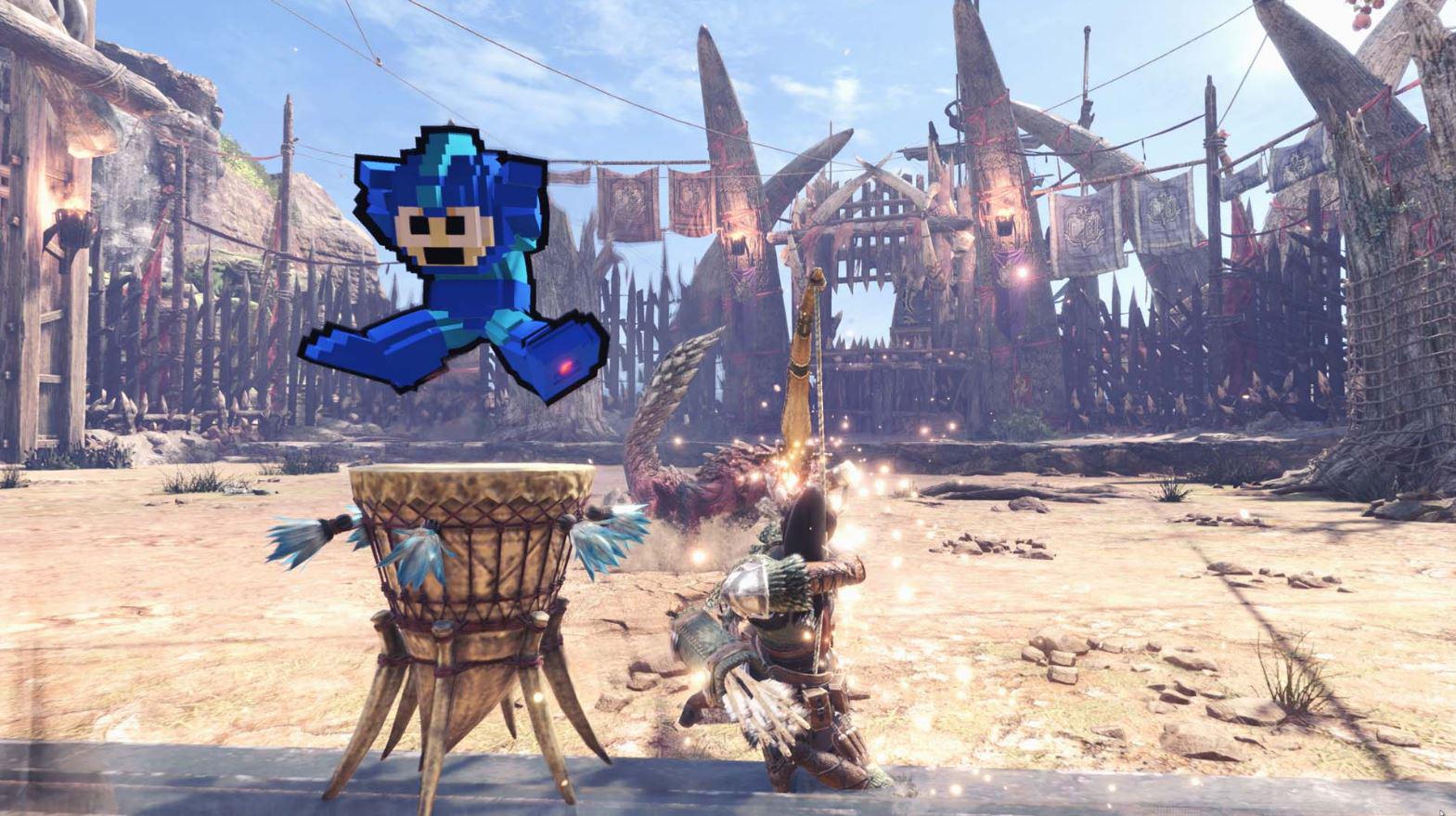 Monster-Hunter-World-Mega-Man-Palico