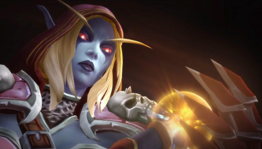 WoW Sylvanas Azerit Stab