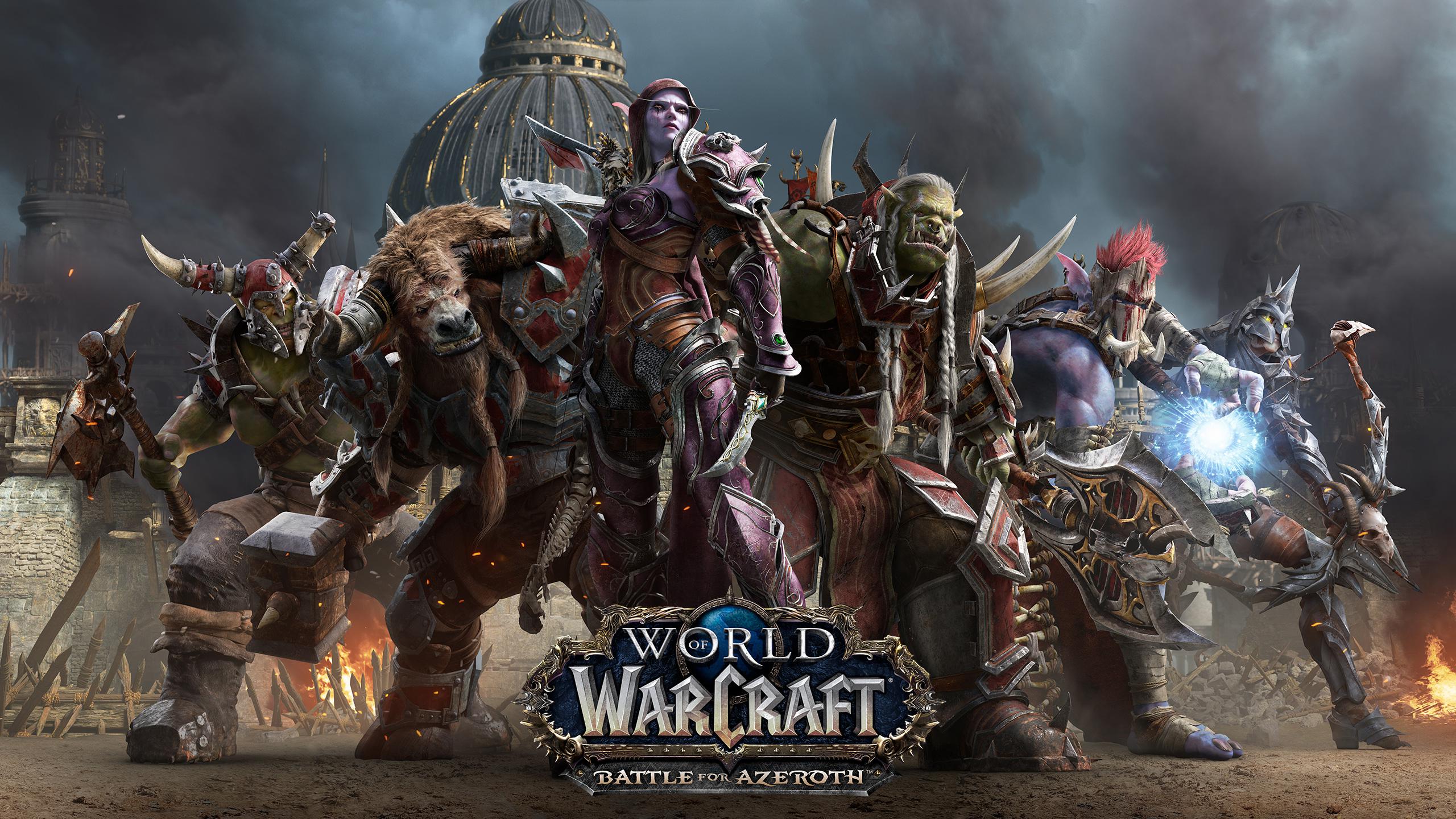 WoW Wallpaper Horde Heroes Battle for Azeroth