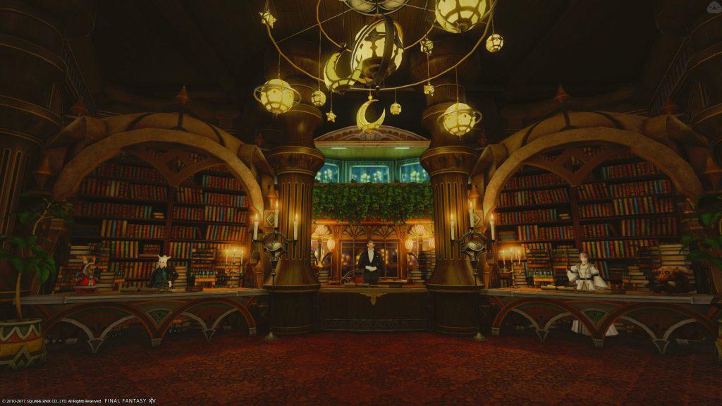 final fantasy xiv housing bibliothek