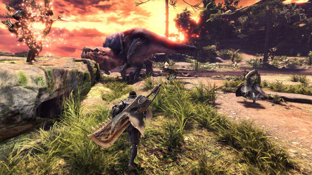 monster hunter world sonnenuntergang