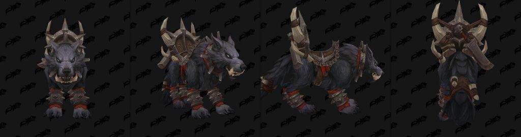 WoW Maghar Dire Wolf Mount