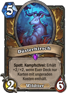 Hearthstone Witchwood Düsterhirsch