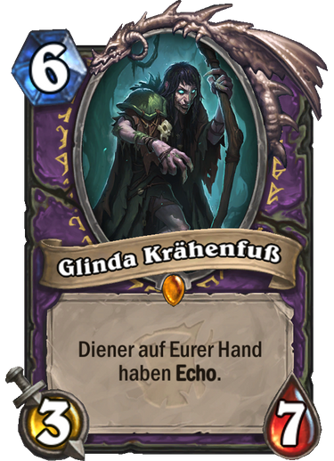 Hearthstone Witchwood Glinda Krähenfuss