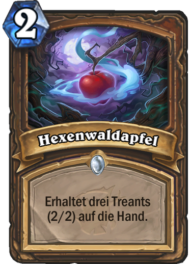 Hearthstone Witchwood Hexenapfel