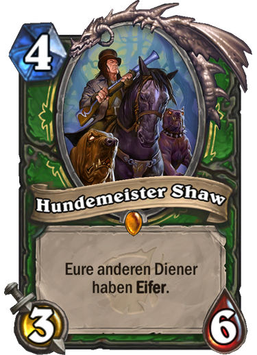 Hearthstone Witchwood Hundemeister Shaw