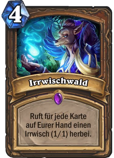 Hearthstone Witchwood Irrwischwald