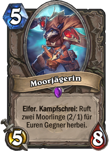 Hearthstone Witchwood Moorjägerin