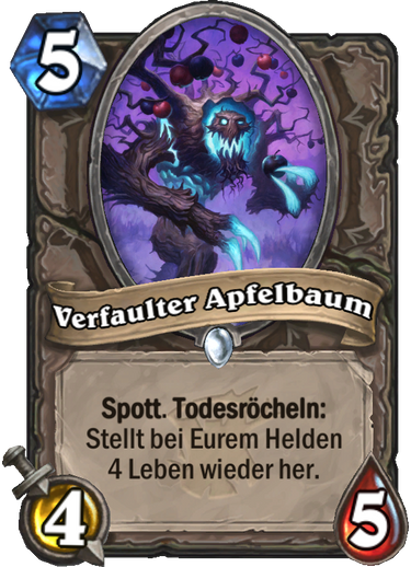 Hearthstone Witchwood Verfaulter Apfelbaum