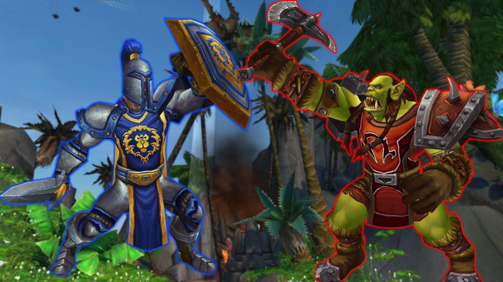 WoW Alliance Horde Battle title