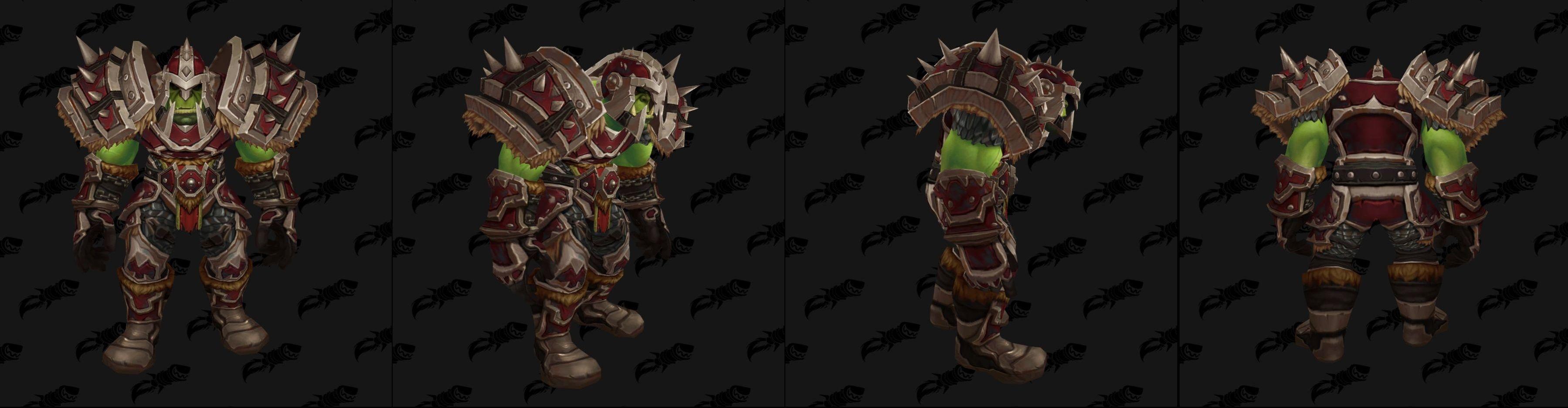 WoW Warfront Armor Orc Set 1