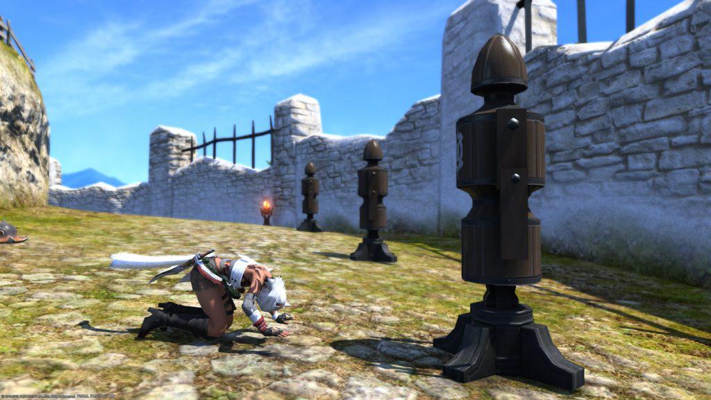 final fantasy xiv trainings dummy