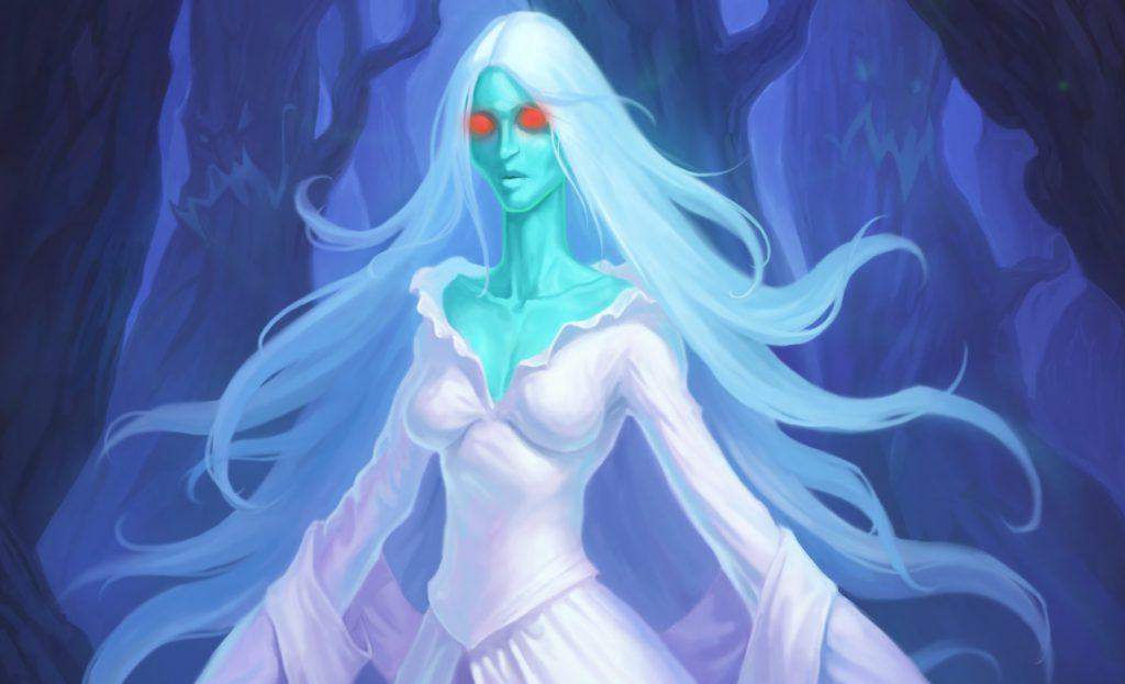 Hearthstone Lady in White Art Small