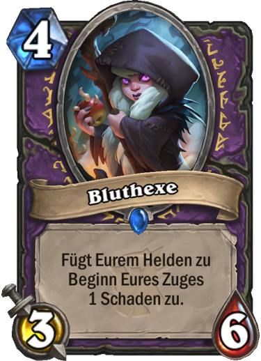 Hearthstone Witchwood Bluthexe