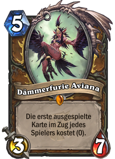 Hearthstone Witchwood Daemmerfure Aviana