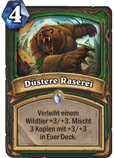 Hearthstone Witchwood Duestere Raserei