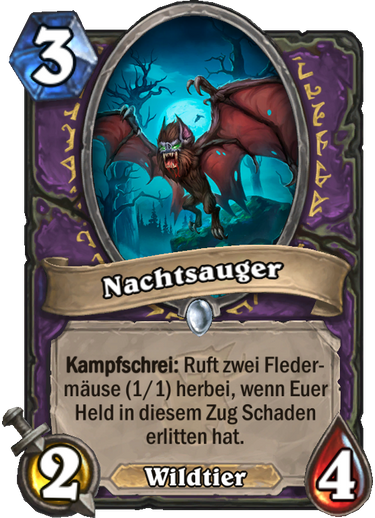 Hearthstone Witchwood Nachtsauger