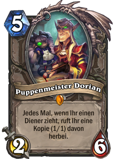 Hearthstone Witchwood Puppenmeister Dorian