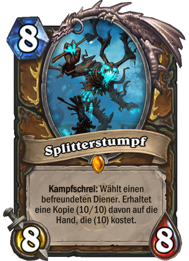 Hearthstone Witchwood Splitterstumpf