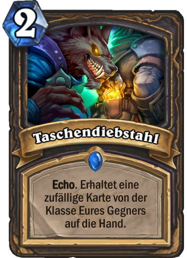 Hearthstone Witchwood Taschendiebstahl