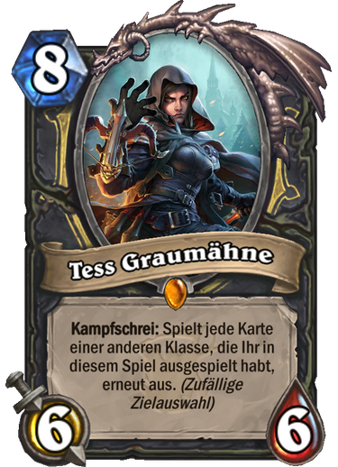 Hearthstone Witchwood Tess Graumaehne