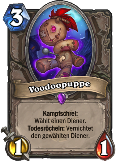 Hearthstone Witchwood Voodoopuppe