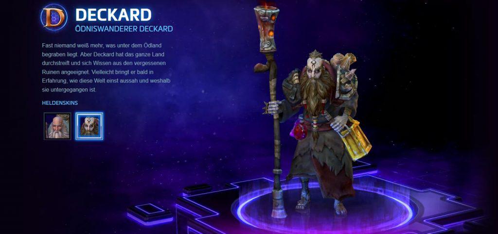 Heroes of the Storm Deckard Cain Ödniswanderer Skin