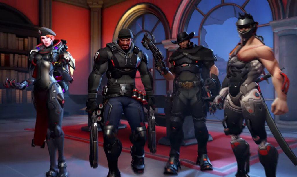 Overwatch Blackwatch Cool Guys dont look at the camera or maybe they do