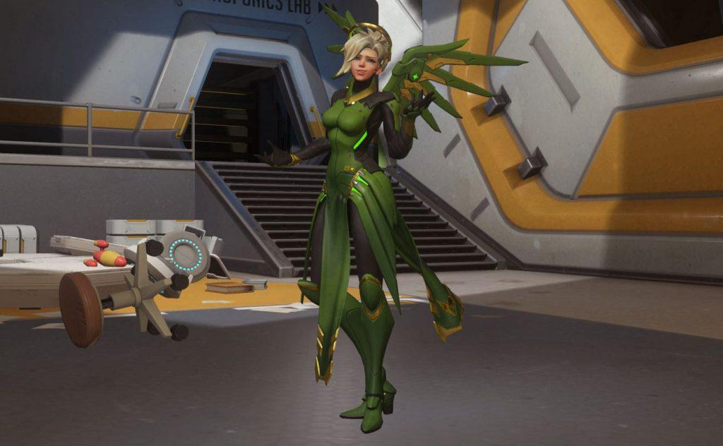 Overwatch Mercy Shrug Emote Kein Puls