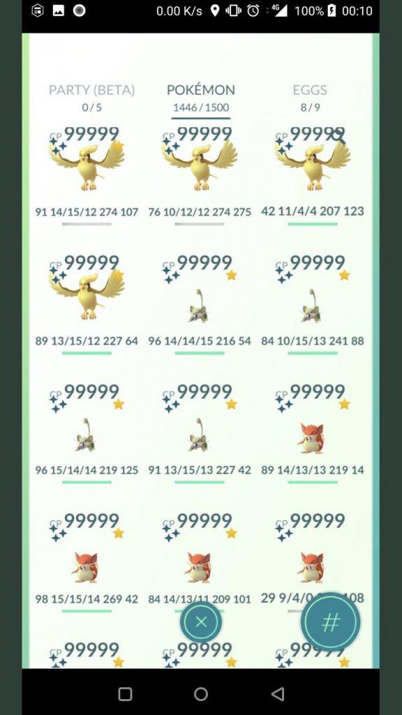 Pokémon GO Gen 1 Shinys