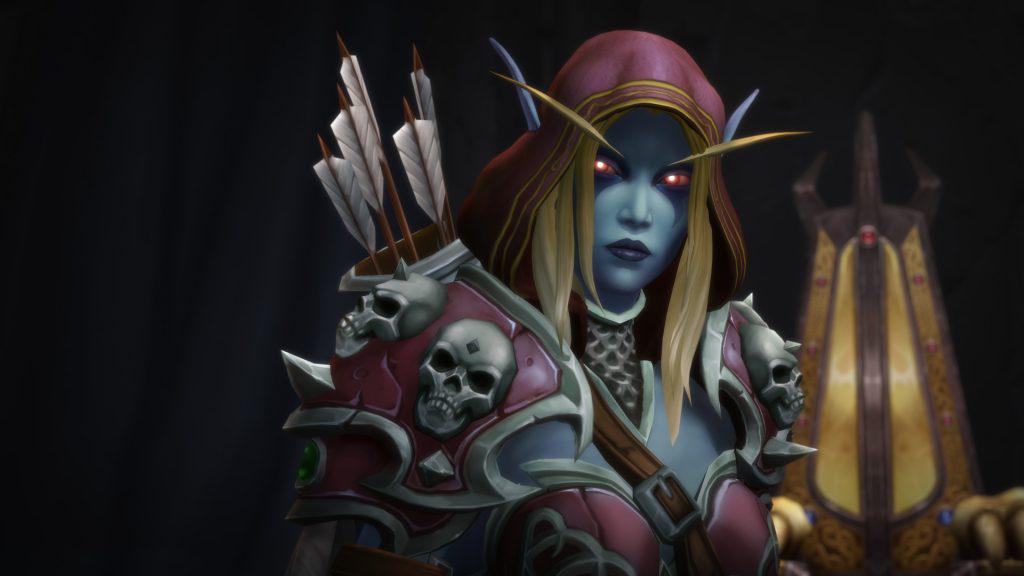 WoW Sylvanas Windrunner BfA Throne Room