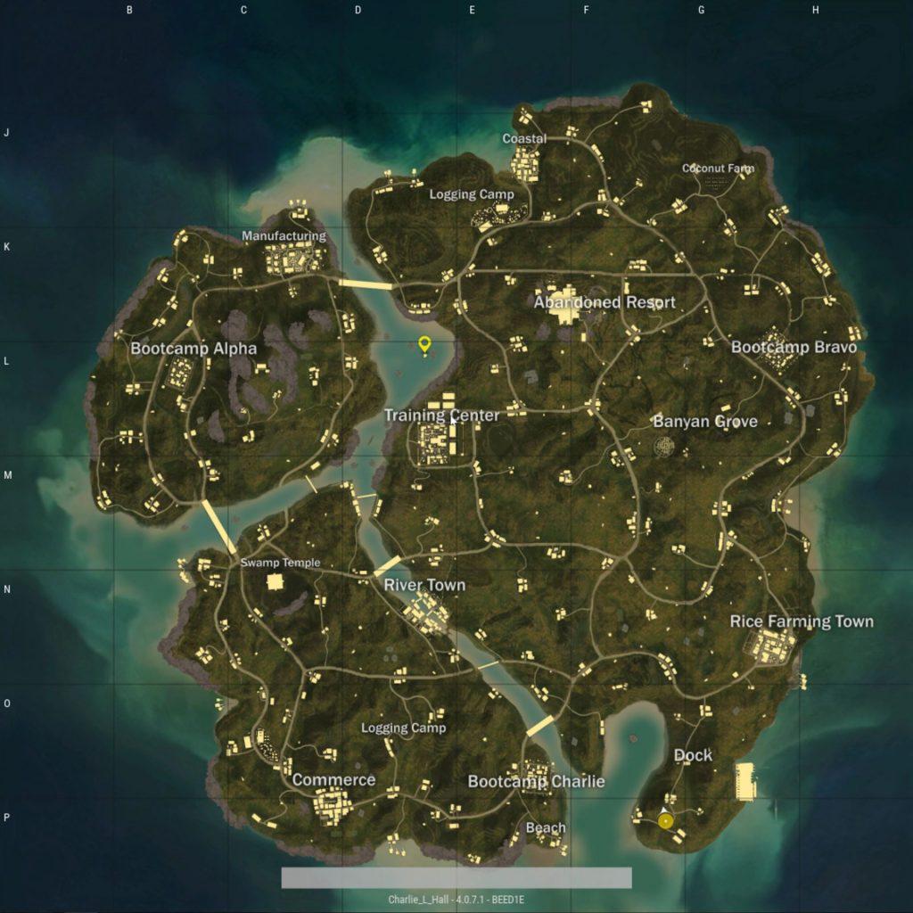 PUBG savage map