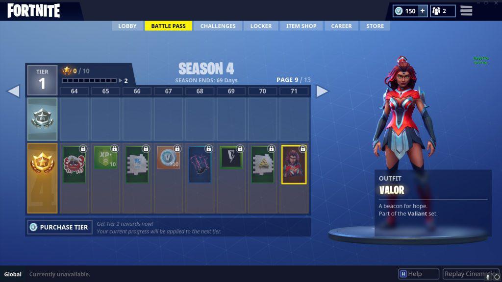 Fortnite Skin Valor