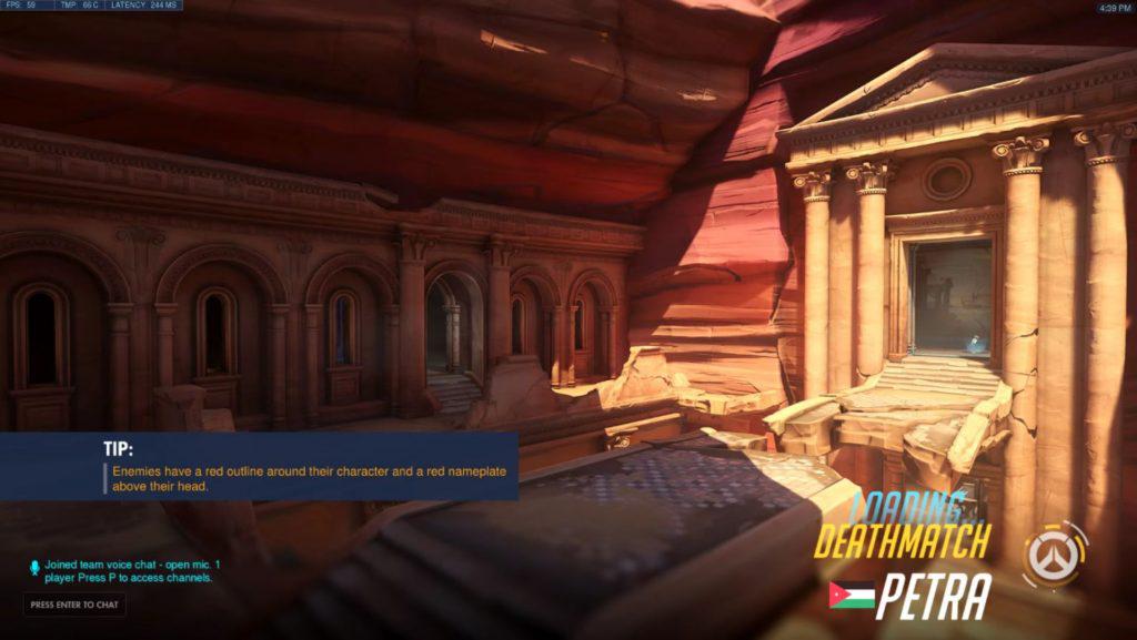 Overwatch Anniversary Event Petra Loading Screen