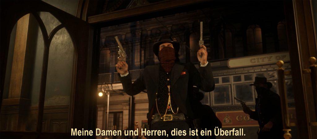 Red Dead Redemption 2 Überfall