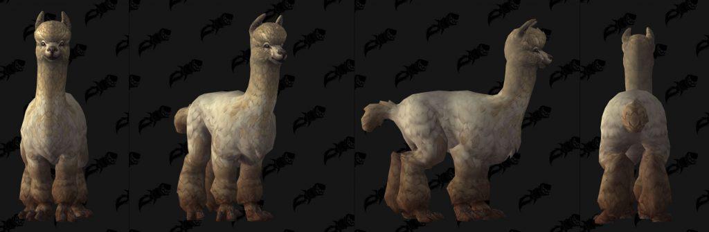 WoW Battle for Azeroth Alpaca Model wowhead