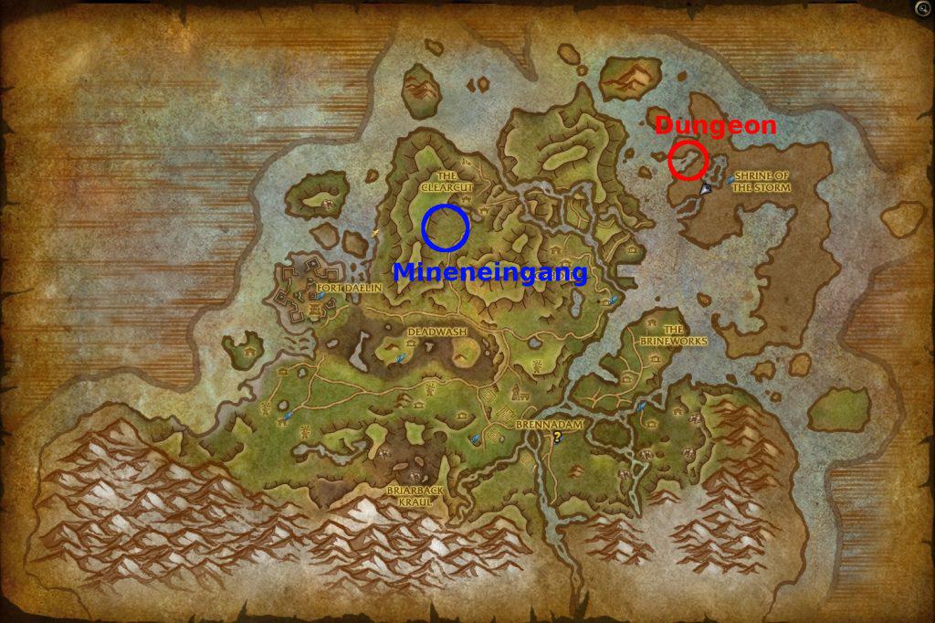 WoW Battle for Azeroth Stormsong Valley Map Naj__APO__zjatar Blood Serpent