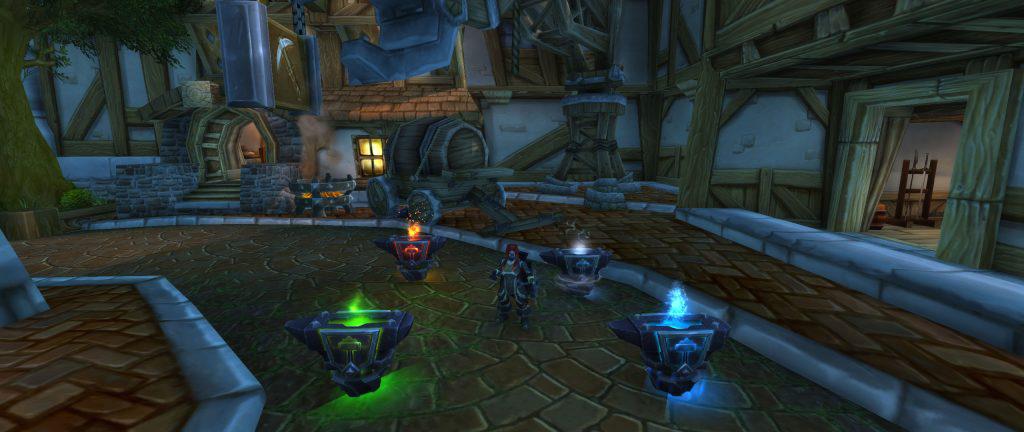 World of Warcraft Battle for Azeroth Dunkeleisenzwerg Schamane Amboss