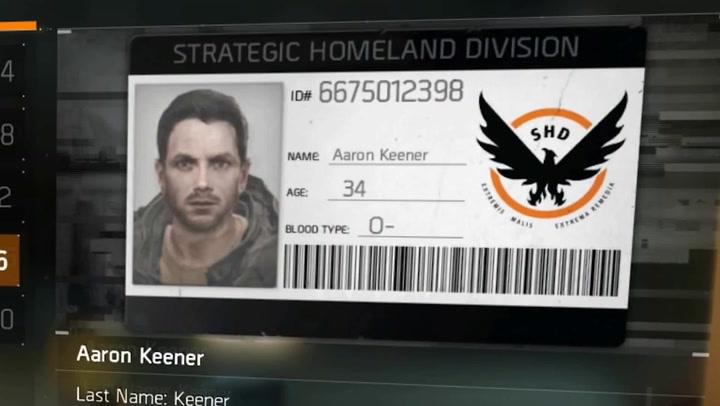 the division aaron keener