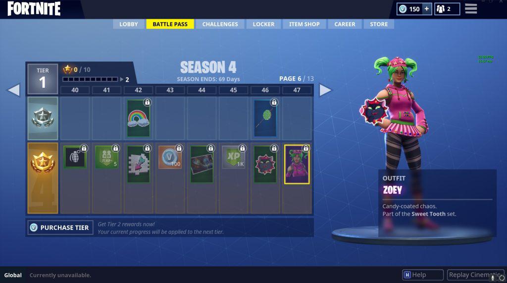 Fortnite Skin Zoey