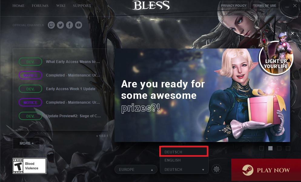 Bless Online Deutsch