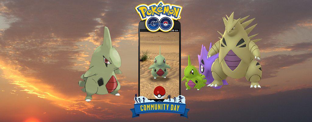 Community Day Larvitar Titel