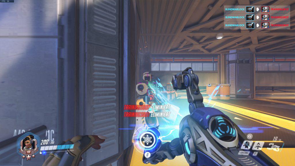 Overwatch Symmetra PTR Neue Waffe voll aufgeladen